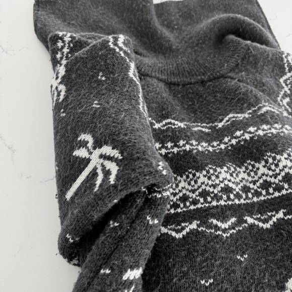 Archive Whitney Fair Isle Quarter Zip Sweater M - Picture 15 of 16